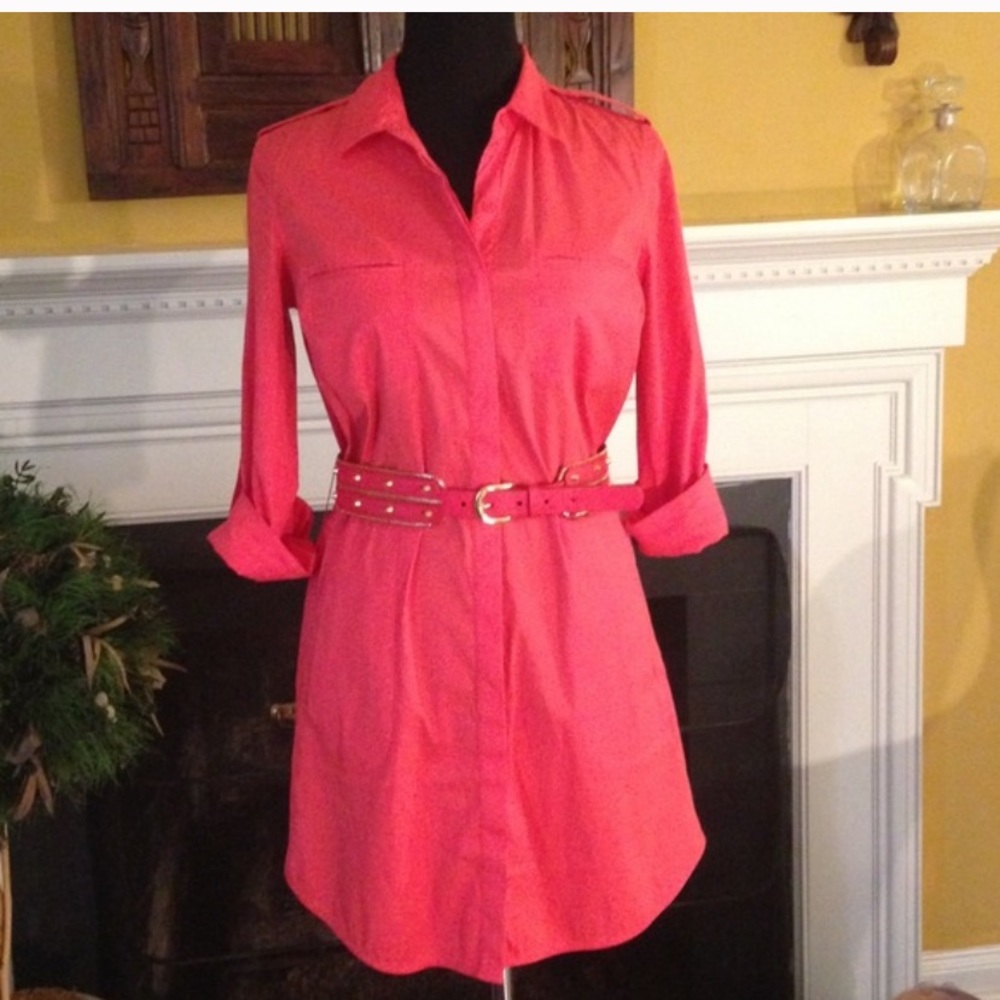 Bebe shirt dress